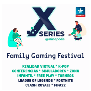 Entrada X-Series Kinepolis Madrid Diversia 22 de Octubre Entrada X-Series Kinepolis Madrid Diversia 22 de Octubre