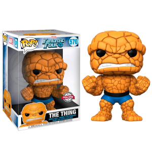 Figura POP Marvel Los Cuatro Fantásticos: La Cosa Exclusiva 25cm