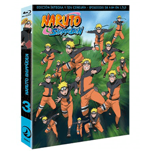 Naruto Shippuden Box 3 Episodios 58 a 84 para BluRay en GAME.es