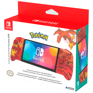 Controller Hori Split Pad Pro Pokémon Pikachu y Charizard -Licencia oficial- para Nintendo Switch en GAME.es