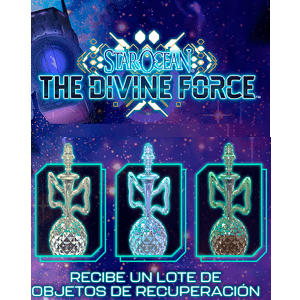 Star Ocean The Divine Force - DLC Lote objetos de recuperación PS Exclusivo GAME