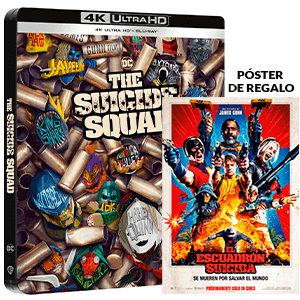 El Escuadrón Suicida (2021) 4K + BD Edición Steelbook