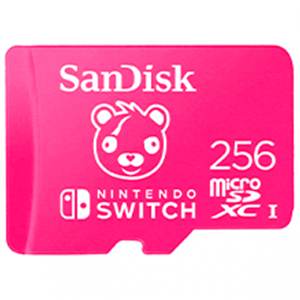 Memoria Sandisk 256GB microSDXC Fortnite -Licencia oficial- en GAME.es