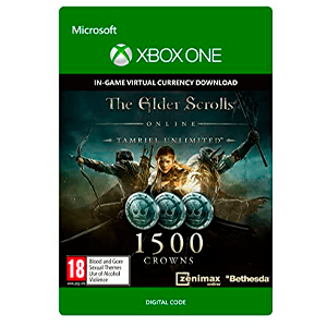 salario papi ensillar The Elder Scrolls Online: Tamriel Unlimited Edition: 1500 Crowns Xbox One.  Prepagos: GAME.es
