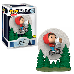 Figura Pop Moment ET: Elliot y ET Volando