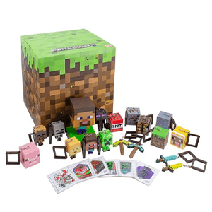 Calendario de Adviento Minecraft Cubo para Merchandising en GAME.es