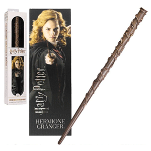 Varita y Marcapáginas 3D Hermione Granger