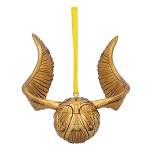 Adorno de Navidad Harry Potter: Snitch Dorada
