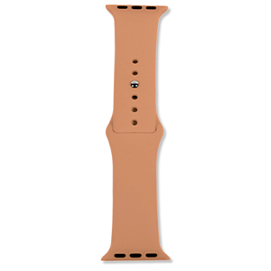 Correa Apple Watch Silicona 38-40 mm Marrón Nuez