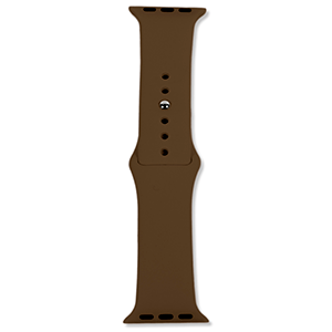 Correa Apple Watch Silicona 38-40 mm Chocolate