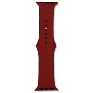 Correa Apple Watch Silicona 38-40 mm Rojo Vino