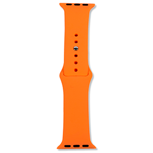 Correa Apple Watch Silicona 38-40 mm Naranja Papaya