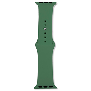 Correa Apple Watch Silicona 38-40 mm Verde Pino