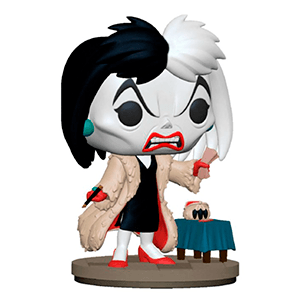 Figura POP Deluxe Disney Villanos: Cruella de Vil
