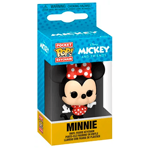 Figura POP Keychain Disney: Minnie para Merchandising en GAME.es
