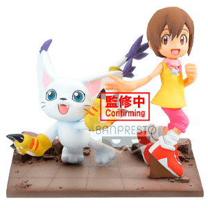 Figura Banpresto Digimon: Hikari y Tailmon