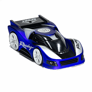 Coche RC Trepamuros: Azul Metálico
