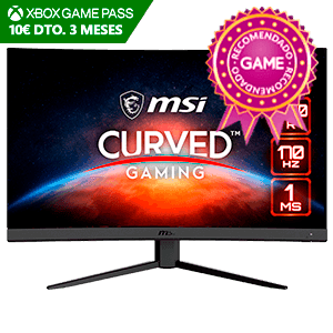 MSI G27CQ4 E2 - VA WQHD - 170Hz - Curvo 1500R - HDR ready - FreeSync Premium - Monitor Gaming en GAME.es