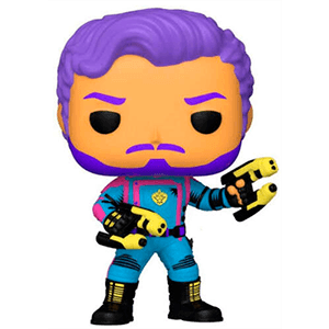 Figura POP Guardianes de la Galaxia 3: Star-Lord Black Light