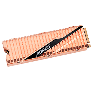 Gigabyte Aorus M2 SSD GP-ASM2NE6 - 1TB - Gen 4 NVMe - 5600MB/s - Con Disipador - PC - PS5 - Disco Duro