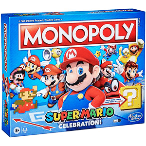 Monopoly Nintendo Super Mario Celebracion Inglés