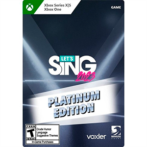 Let´S Sing 2023 Platinum Edition Xbox Series X|S And Xbox One