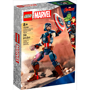 LEGO Marvel: Captain America Buildable Figure 76258