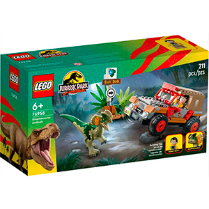 LEGO Jurassic World Emboscada al Dilofosaurio 76958