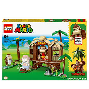 LEGO Super Mario Set de Expansión: Casa del Árbol de Donkey Kong 71424