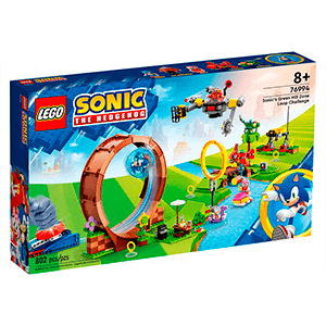 LEGO Sonic: Sonic´s Green Hill Zone Loop Challenge 76994 para Merchandising en GAME.es