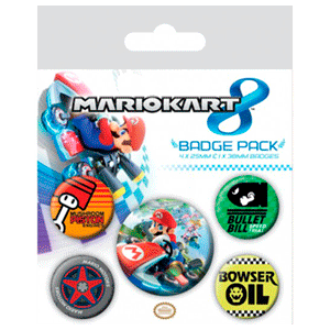 Insignias Mario Kart 8
