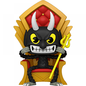 Figura POP Cuphead Deluxe: Devil en Silla