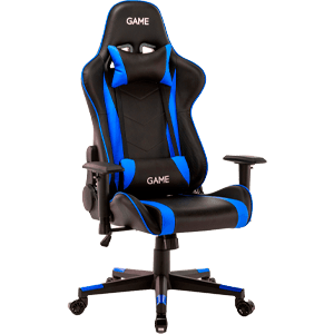 GAME Racing Pro GT320 Negro-Azul - Silla Gaming