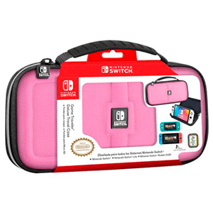 Game Traveller Deluxe Travel Case NNS30P Rosa -Licencia oficial- para Nintendo Switch en GAME.es