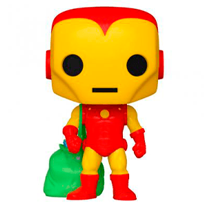 Figura POP Marvel Holiday Iron Man Bag