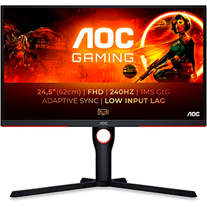 AOC Gaming 25G3ZM/BK - G3 Series 24.5´´ - VA - Full HD - 240Hz - Monitor Gaming