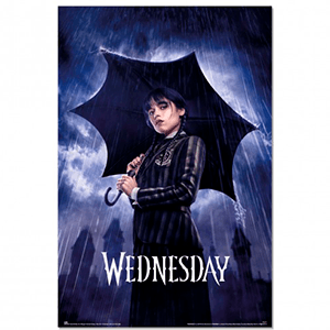 Póster Miércoles Paraguas para Merchandising en GAME.es