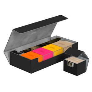 Caja Archivador de Cartas Ultimated Guard Superhive 550+ Estándar Negro