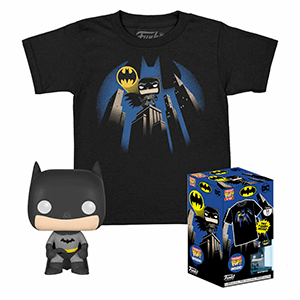 Pack Camiseta y Pocket POP DC: Batman: Talla L