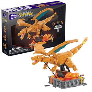 MEGA Construx Pokémon Charizard en Movimiento