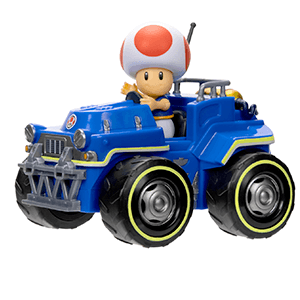Figura Super Mario La Película Toad Kart 6cm