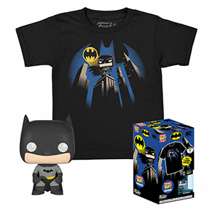 Pack Camiseta y Pocket POP DC: Batman: Talla S (REACONDICIONADO)