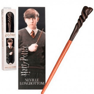Replica Varita Harry Potter Neville Longbottom Con Marcapaginas