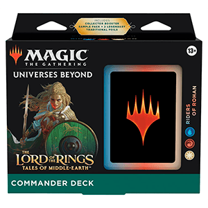 Mazo Commander Magic the Gathering: El Señor de los Anillos Inglés para Merchandising en GAME.es