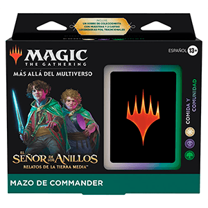 Mazo Commander Magic the Gathering: El Señor de los Anillos Español