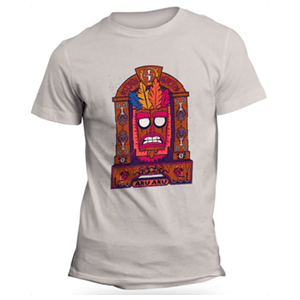 Camiseta Crash Bandicoot Aku Aku Talla L
