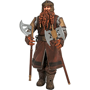 Figura articulada El Señor de los anillos Gimli de 18 cm