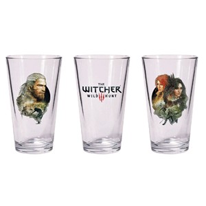 Set de Vasos de Pinta The Witcher: Geralt y Triss/Yennefer Set de Vasos de Pinta The Witcher: Geralt y Triss/Yennefer