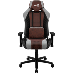 Aerocool Baron Burgundy Aerosuede Rojo Gris - Silla Gaming