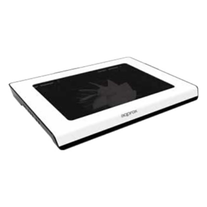 Approx APPNBC06W Cooler Portátil Blanco 15"  LED Azul